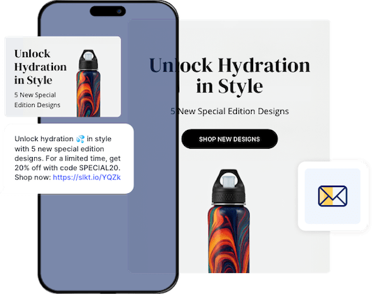 SMS and email marketing automations