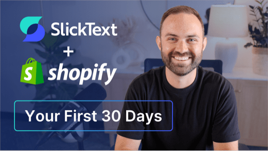 Video explaining how to use SlickText with Shopify for Ecommerce marketing